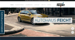 Desktop Screenshot of feicht.de